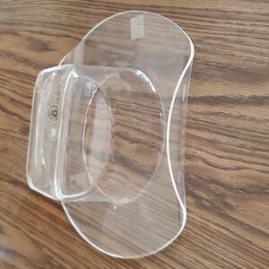 Clear Lucite Cowboy Hat in EUC used once at Western-themed Rehearsal Dinner
